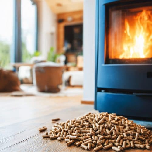 Instalación de energías renovables en una vivienda de Burela